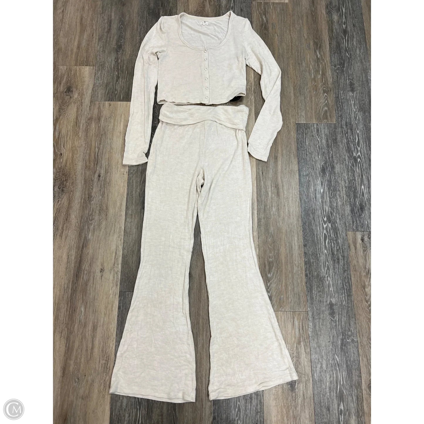 Lounge Set Pants By Aerie In Cream, Size: S