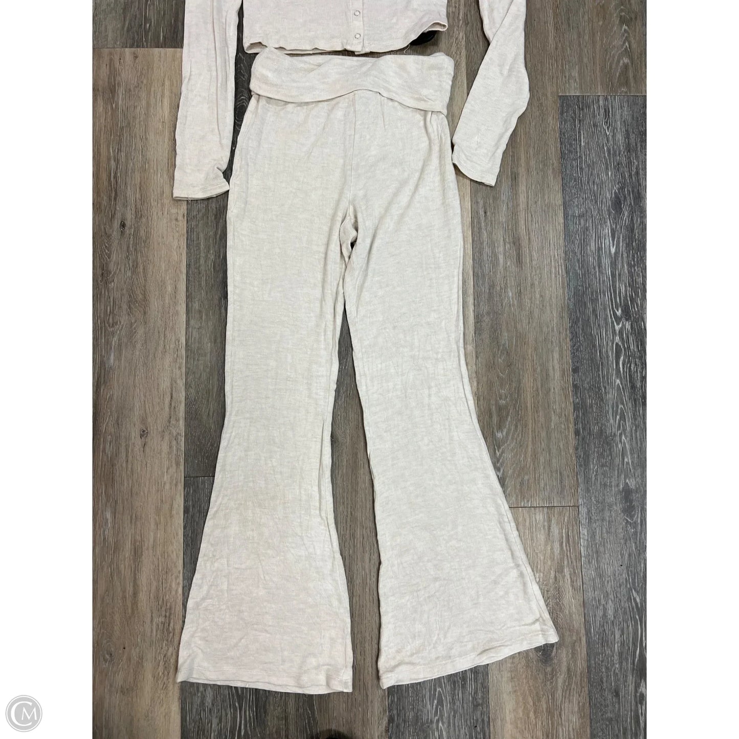 Lounge Set Pants By Aerie In Cream, Size: S