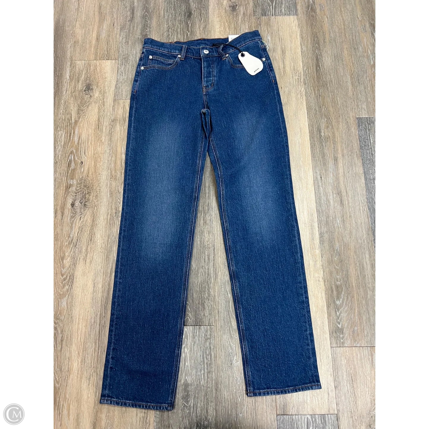 Jeans Straight By Prana In Blue Denim, Size: 6