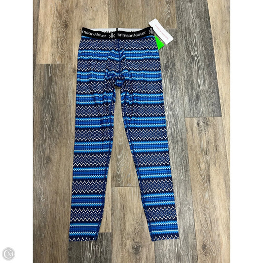 Athletic Leggings By Krimson Klover In Blue, Size: S