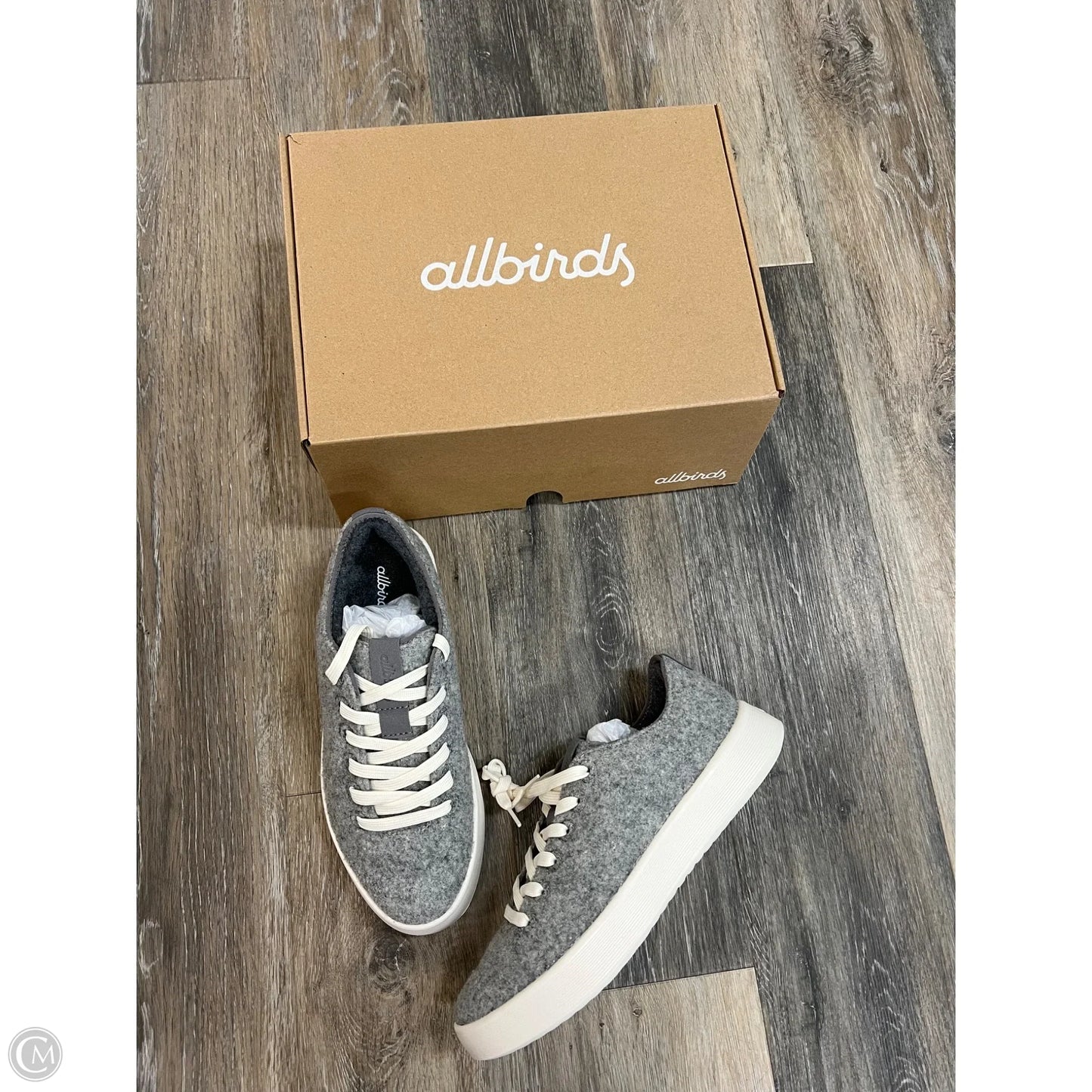 Shoes Sneakers By Allbirds In Grey, Size: 8.5