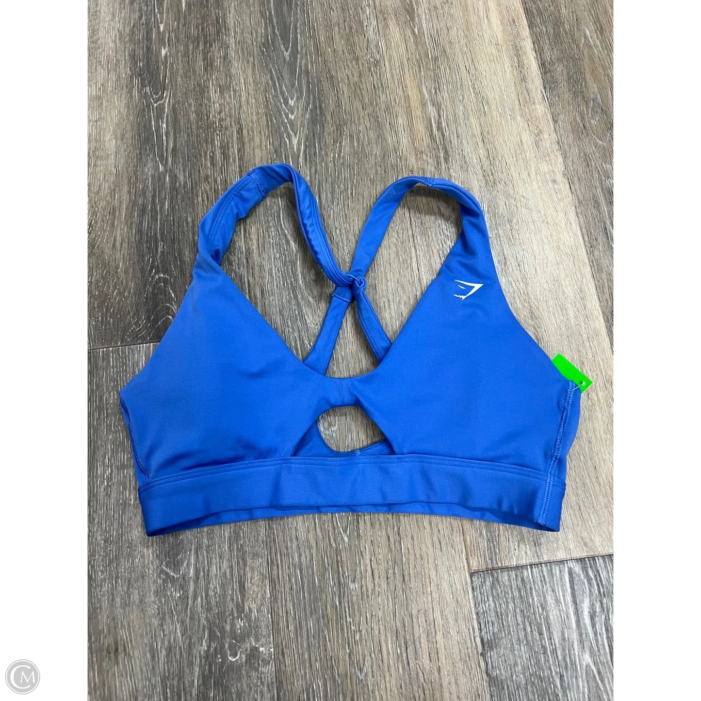 Athletic Bra By Gym Shark In Blue, Size: L
