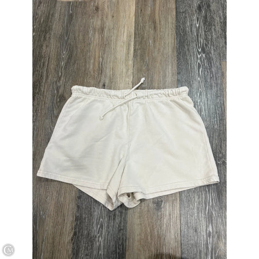 Athletic Shorts By Perfectwhitetee In Cream, Size: M