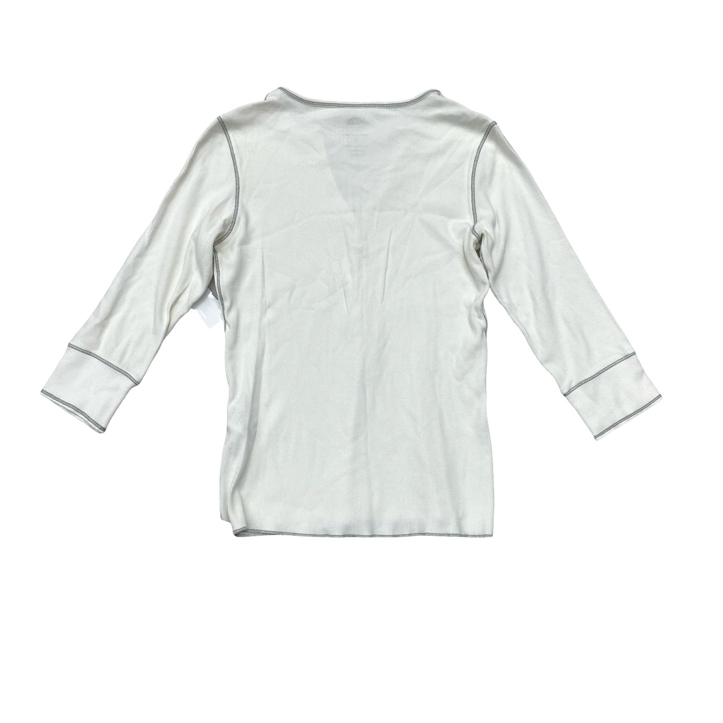 Top 3/4 Sleeve By The North Face In White, Size:S