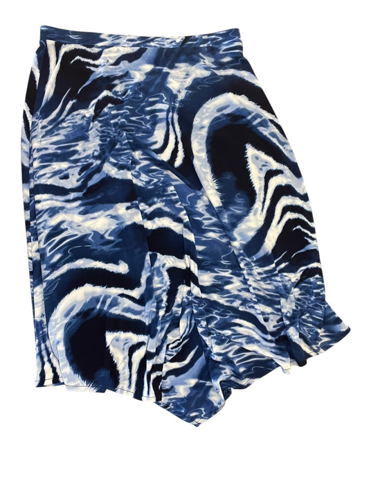 Skirt Midi By Chicos In Blue, Size:M