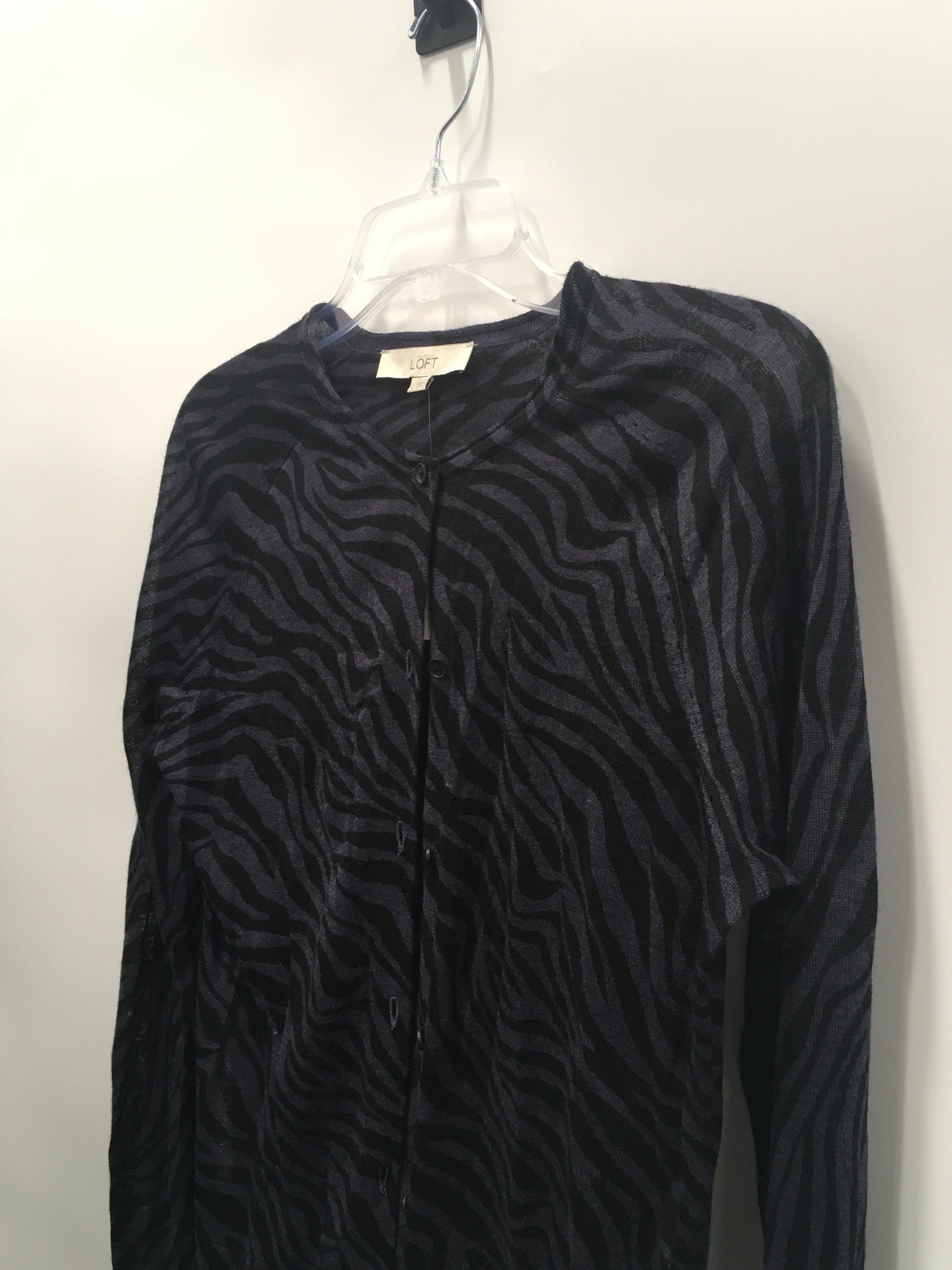 Striped Cardigan Loft, Size L