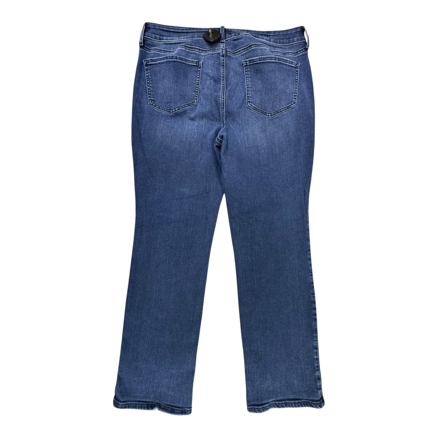 Jeans Straight By Not Your Daughters Jeans In Blue, Size:18