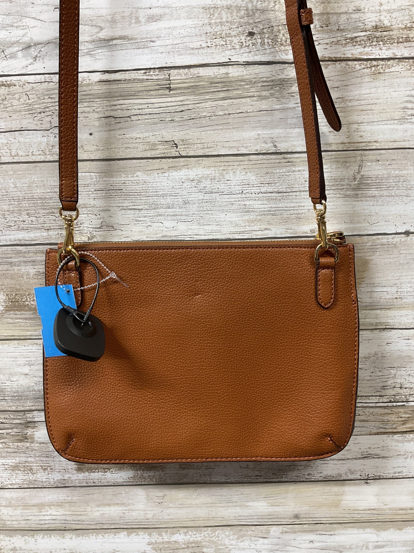 Crossbody By Lauren By Ralph Lauren In Brown, Size:Small