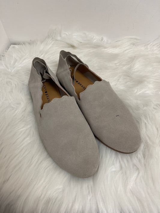 Shoes Flats By Lucky Brand In Grey, Size: 7.5