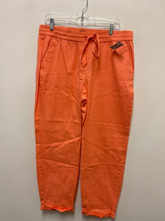 Pants Cropped By J. Crew In Orange, Size: 14