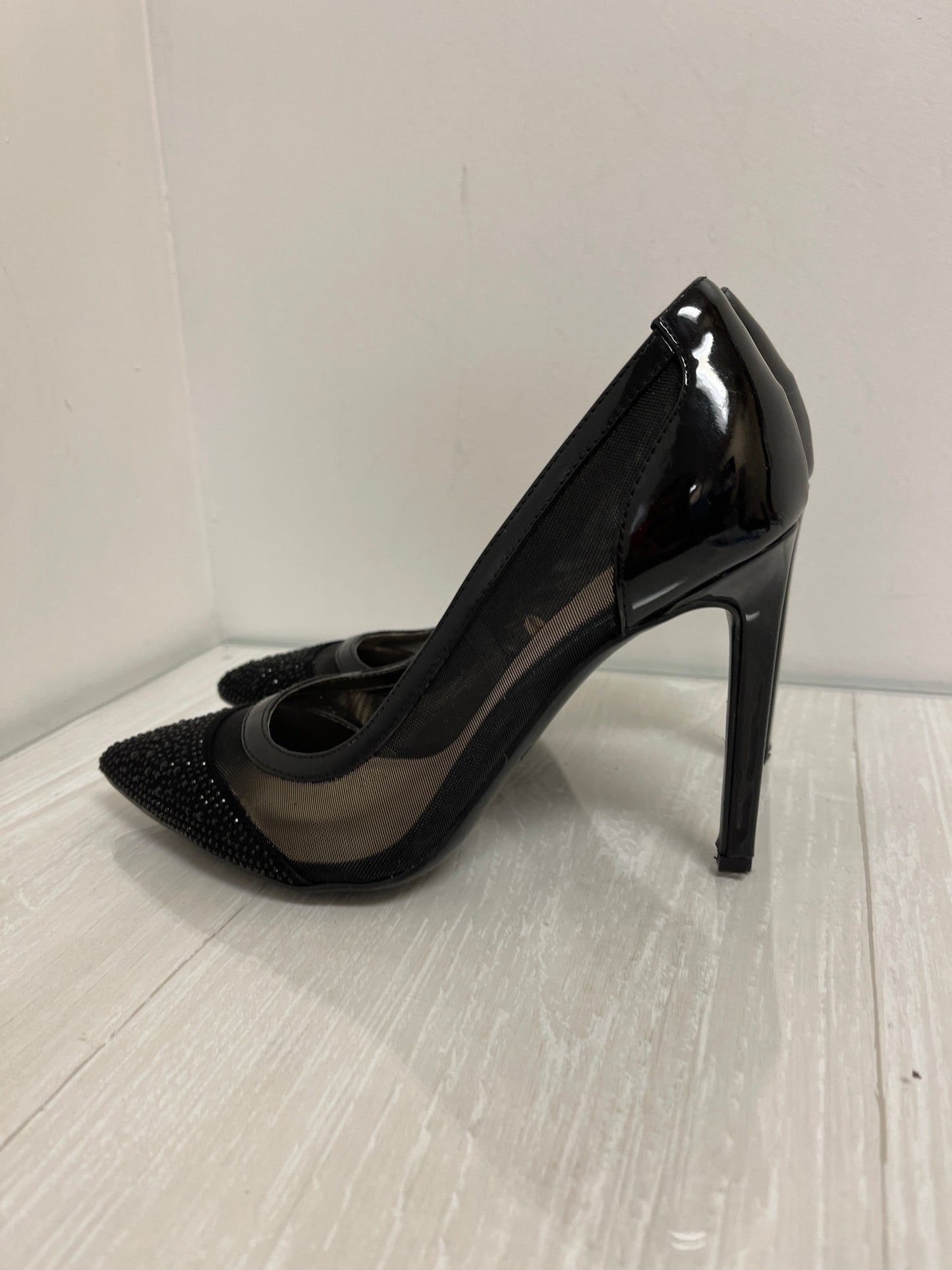 Shoes Heels Stiletto By Nine West In Black, Size: 7.5