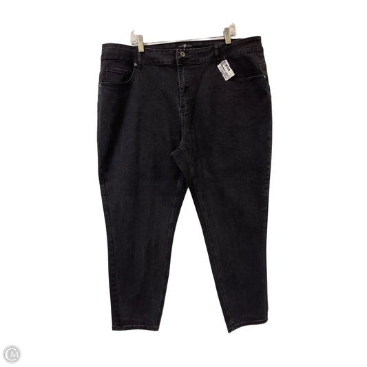 Jeans Skinny By Ashley Stewart In Black, Size: 24