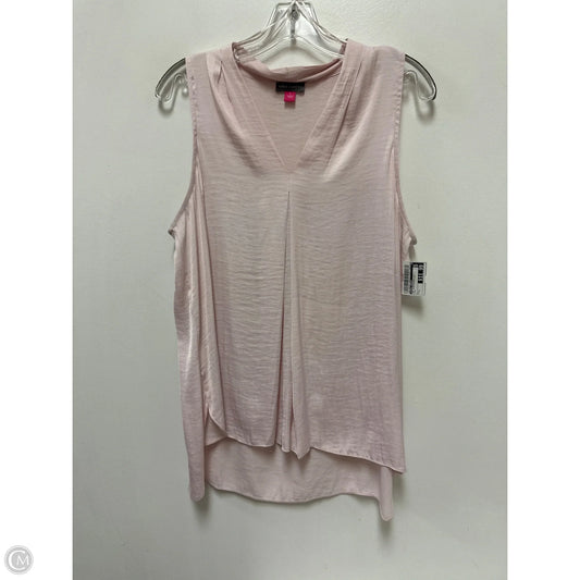 Top Sleeveless By Vince Camuto In Pink, Size: L