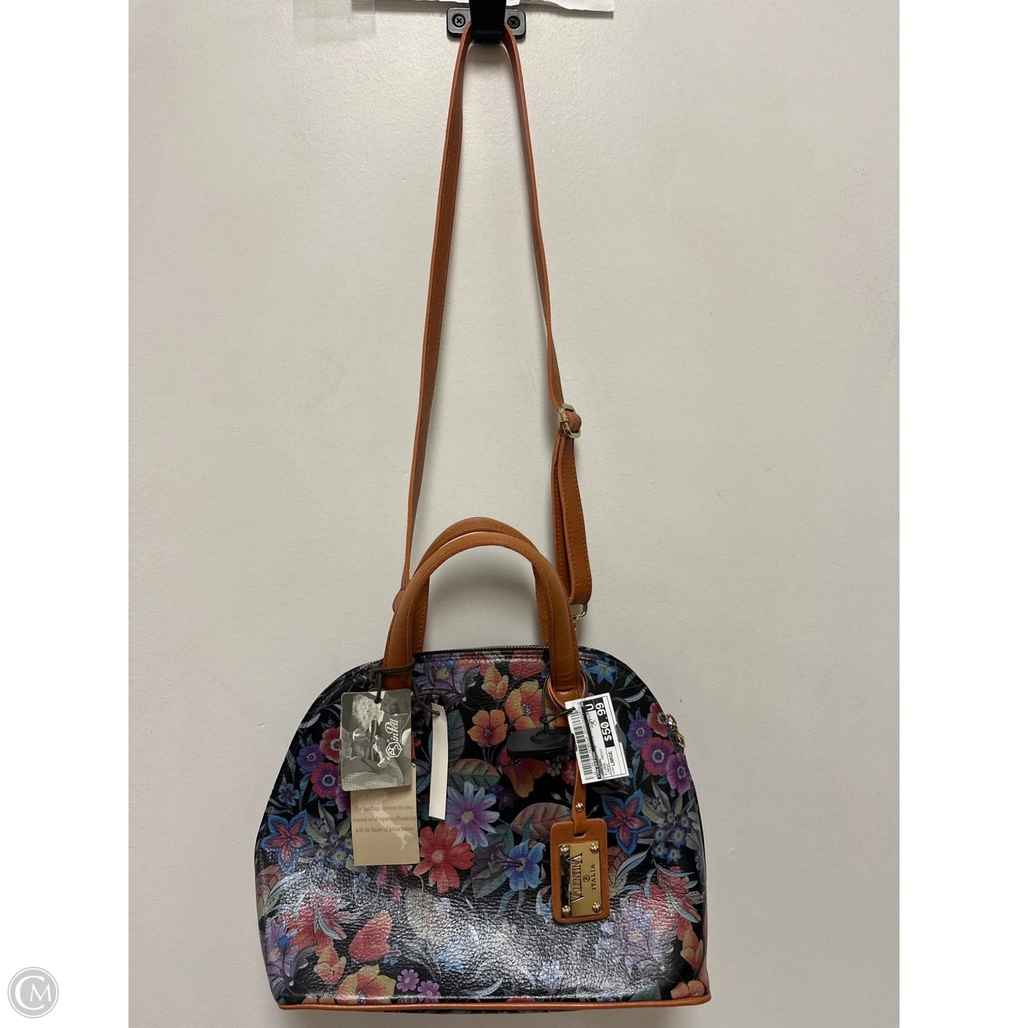 Handbag By Valentina, Size: Large