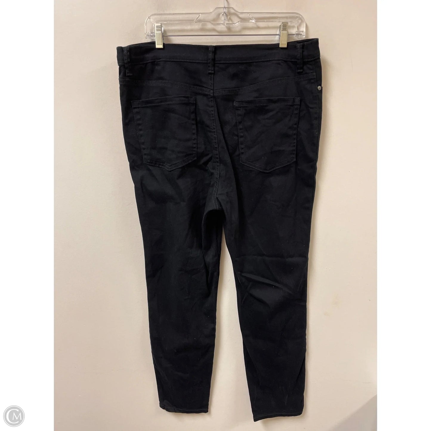 Jeans Skinny By Gloria Vanderbilt In Black, Size: 16