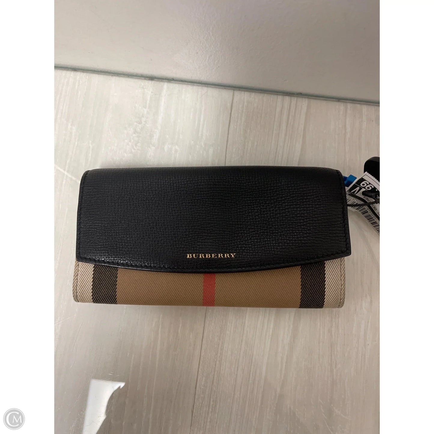 Wallet Luxury Designer By Burberry, Size: Medium