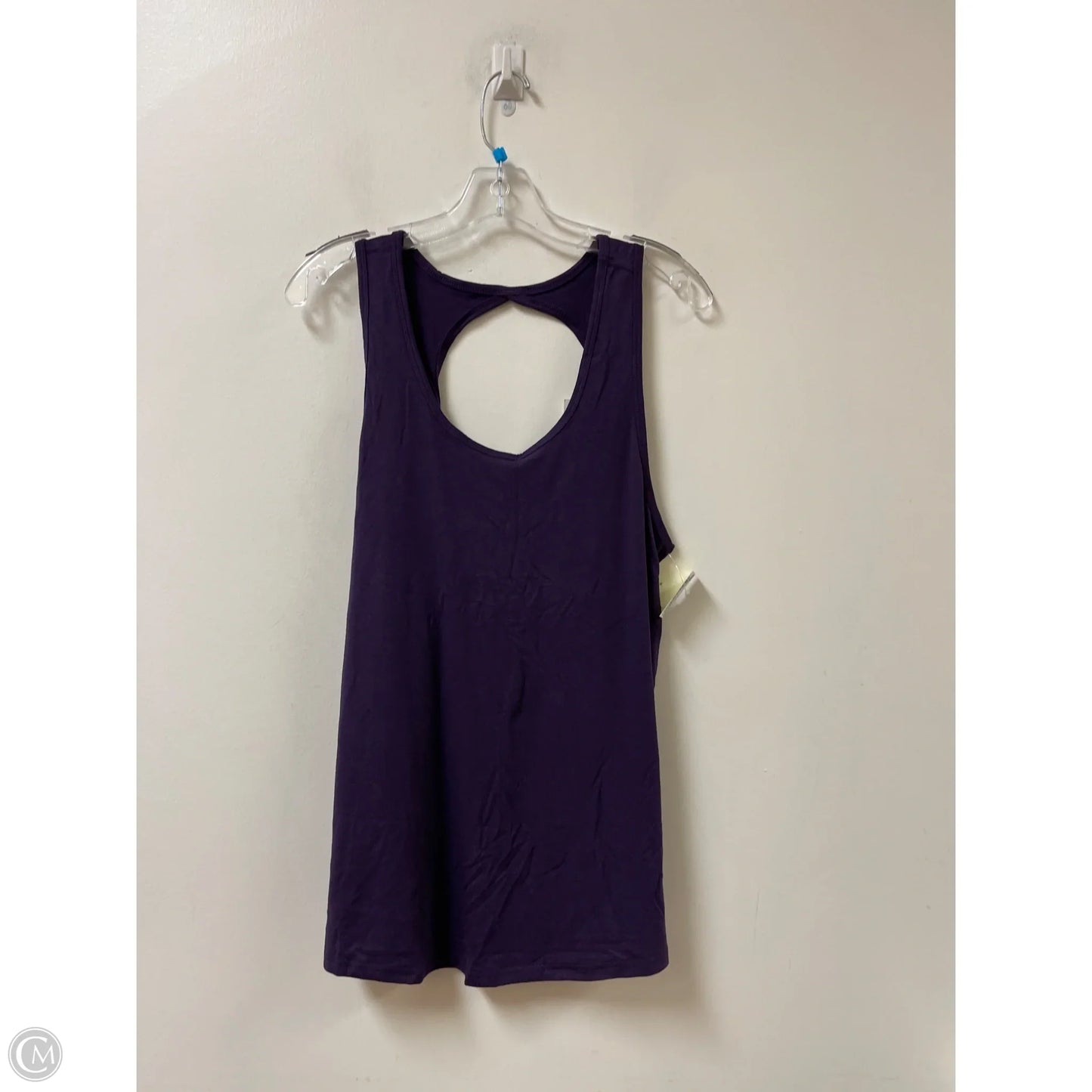 Athletic Tank Top By Zyia In Purple, Size: Xl
