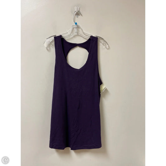Athletic Tank Top By Zyia In Purple, Size: Xl