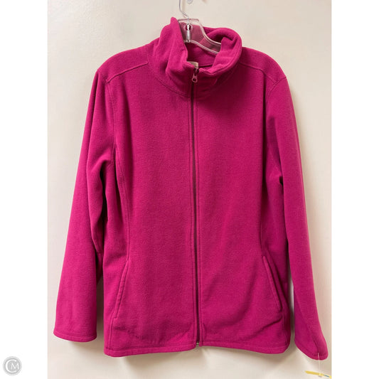 Jacket Fleece By Old Navy In Pink, Size: Xl