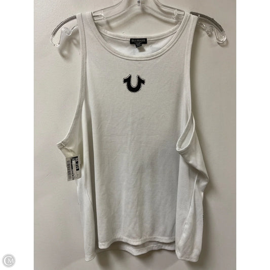 Tank Top By True Religion In White, Size: 2x
