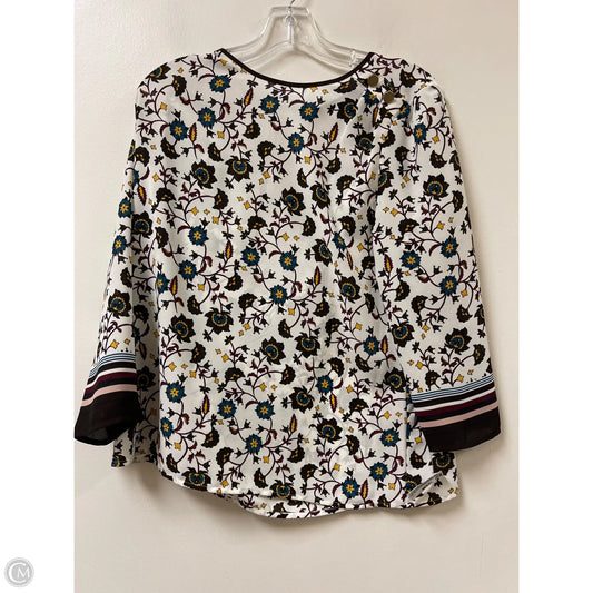 Top Long Sleeve By Liz Claiborne In Multi-colored, Size: S
