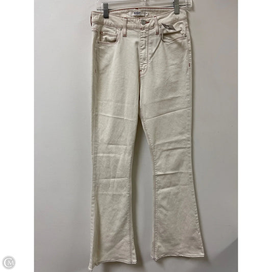 Jeans Boot Cut By Hudson In Cream, Size: 6