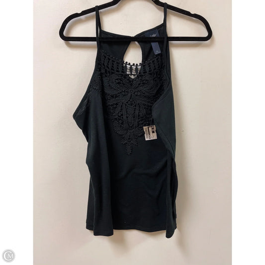 Top Sleeveless By Daytrip In Black, Size: Xl