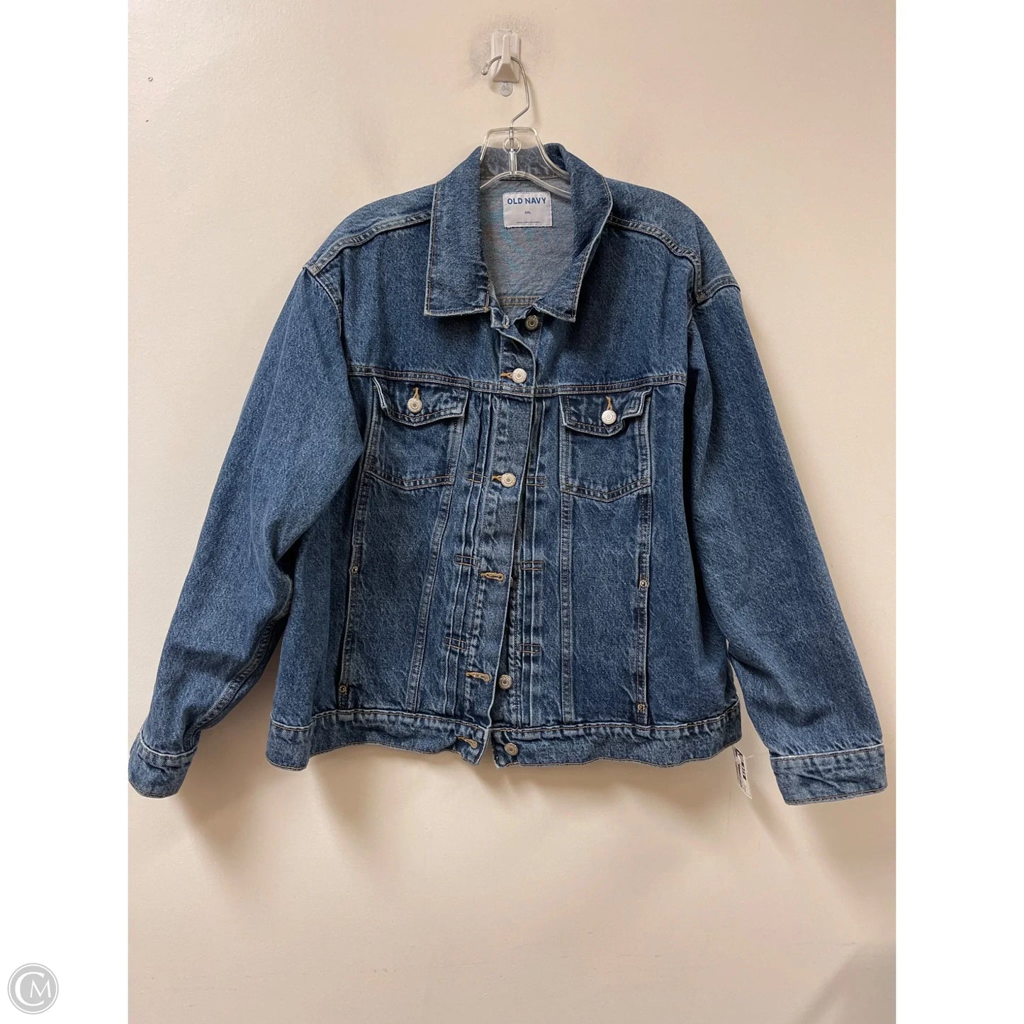 Jacket Denim By Old Navy In Blue Denim, Size: 1x