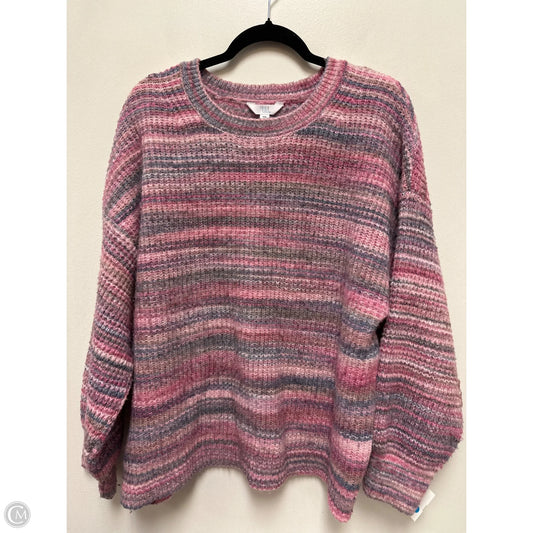 Sweater By Time And Tru In Pink, Size: 1x