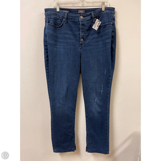 Jeans Skinny By Not Your Daughters Jeans In Blue Denim, Size: 14
