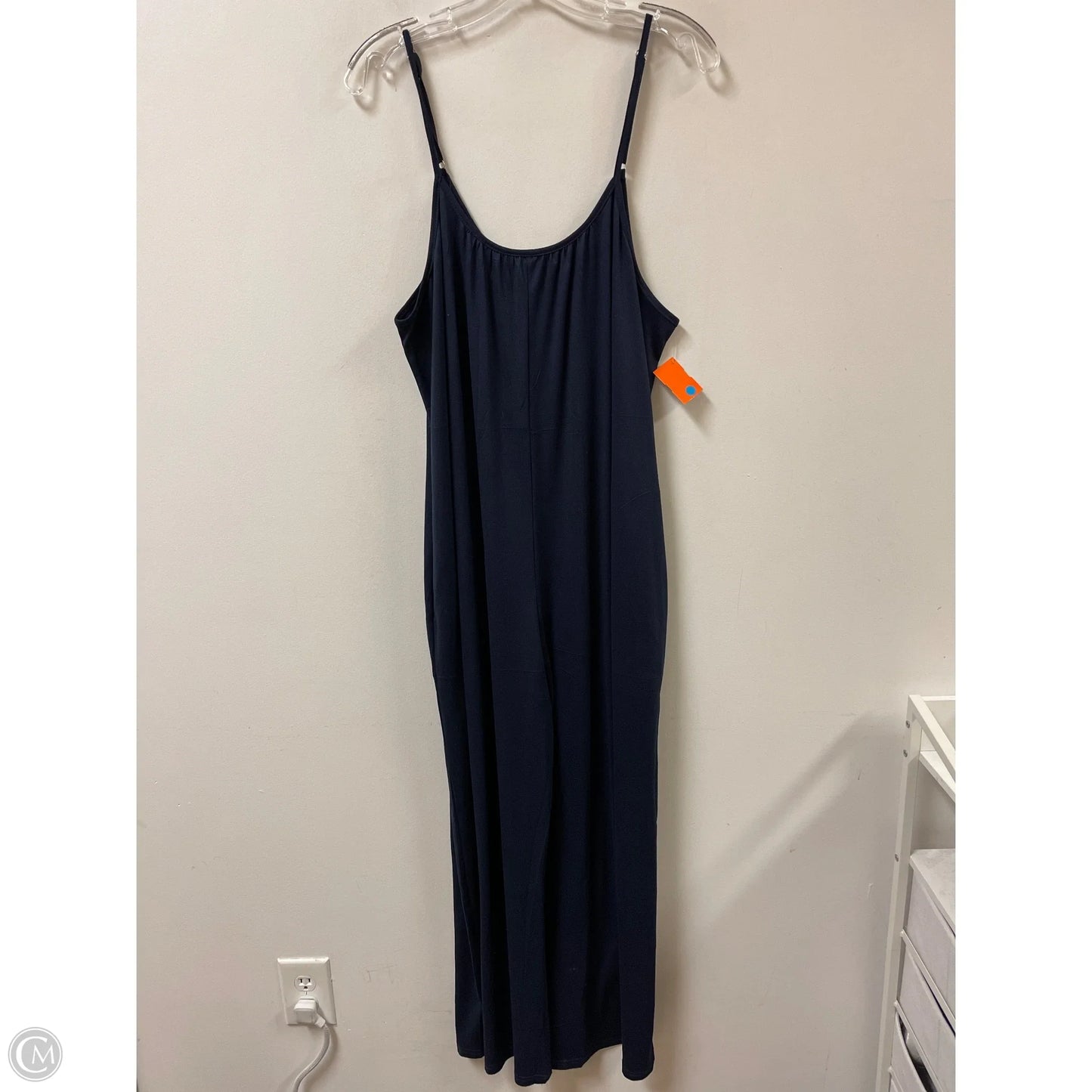 Jumpsuit By Clothes Mentor In Navy, Size: Xl
