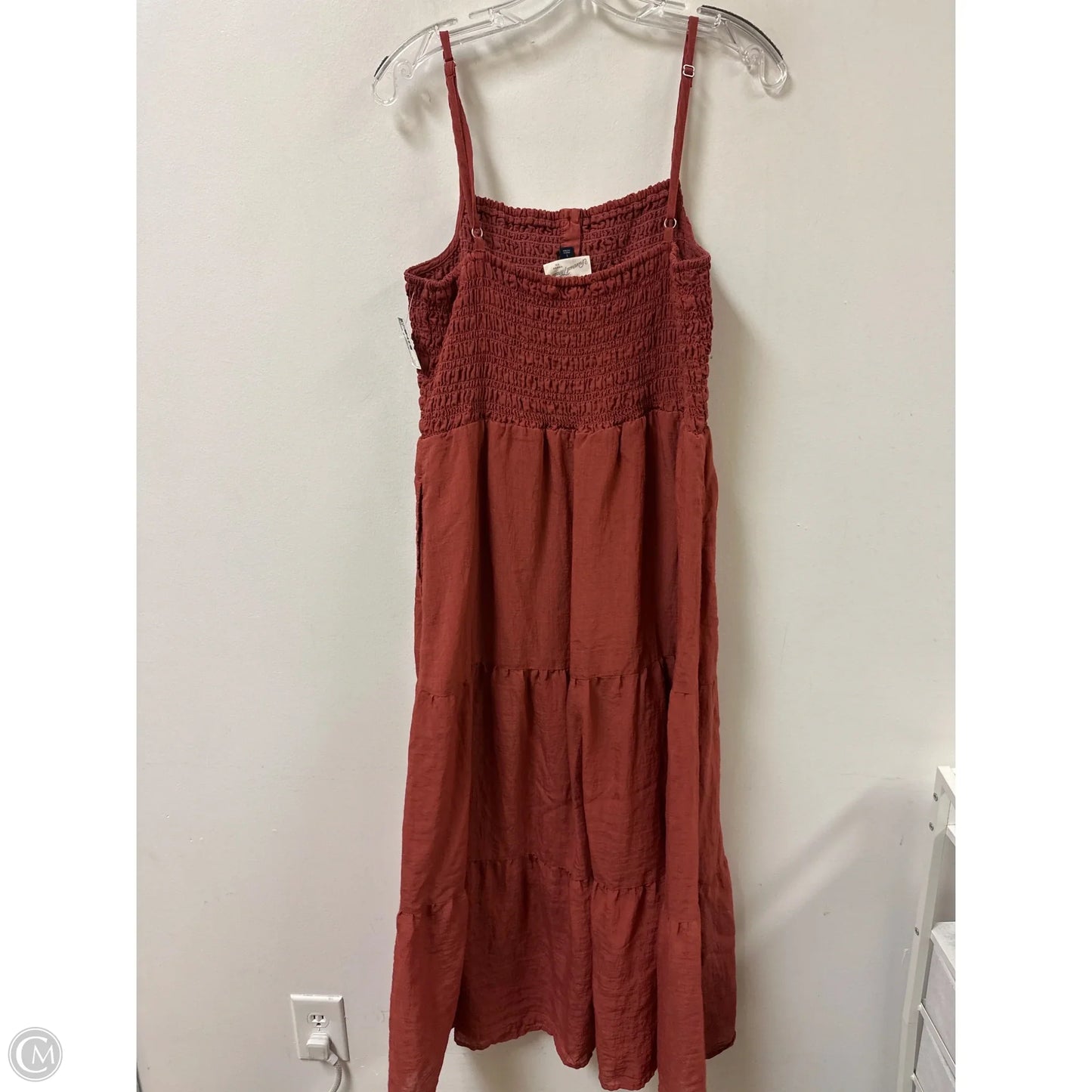 Dress Casual Maxi By Universal Thread In Orange, Size: L