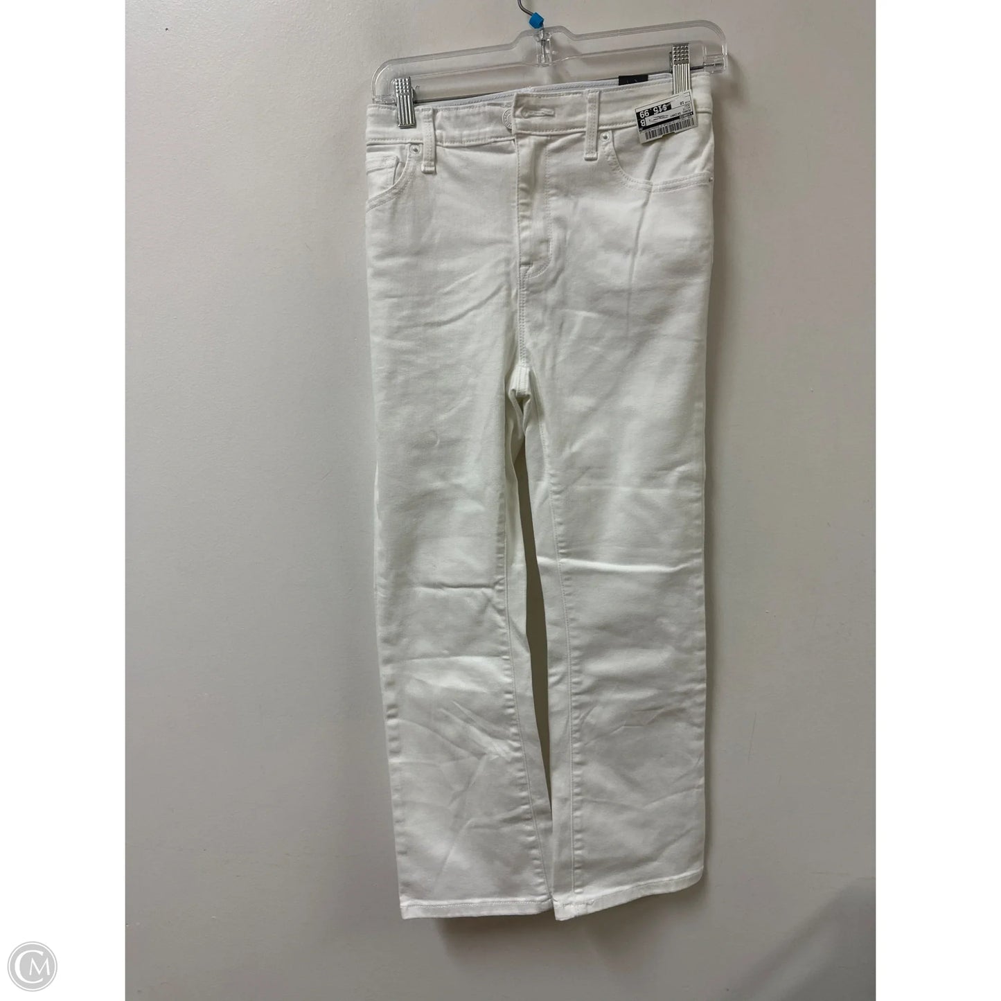 Jeans Skinny By Torrid In White, Size: 10