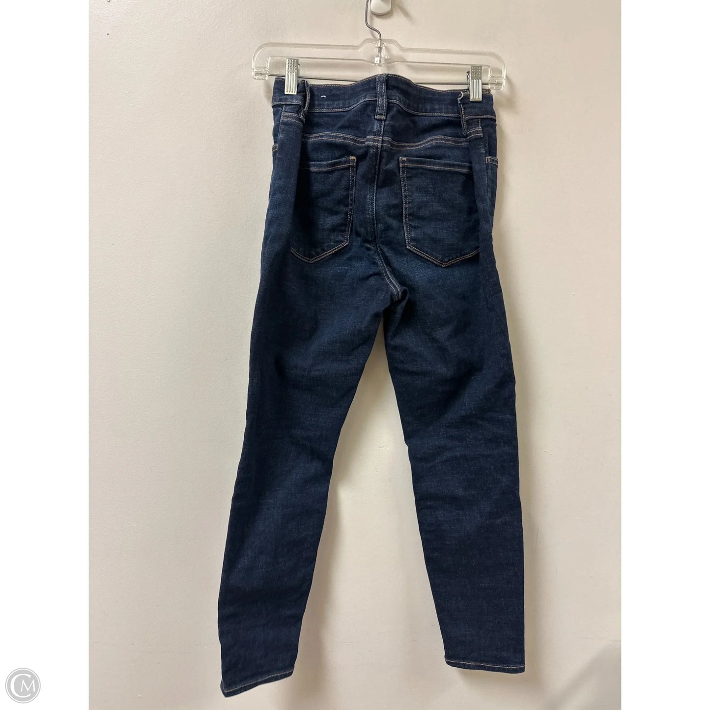 Jeans Skinny By American Eagle In Blue Denim, Size: 10