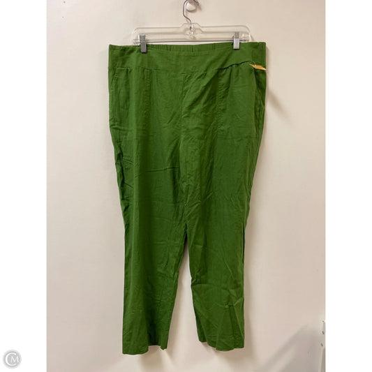 Pants Other By Investments In Green, Size: Xl