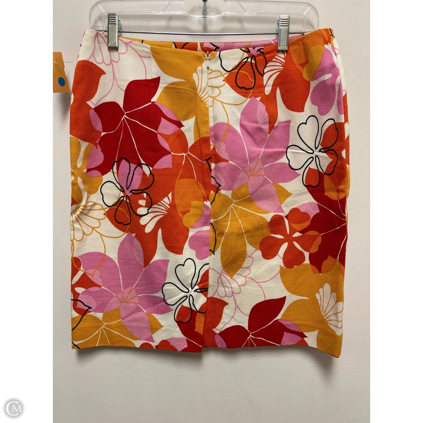Skirt Midi By Grace In Floral Print, Size: 8