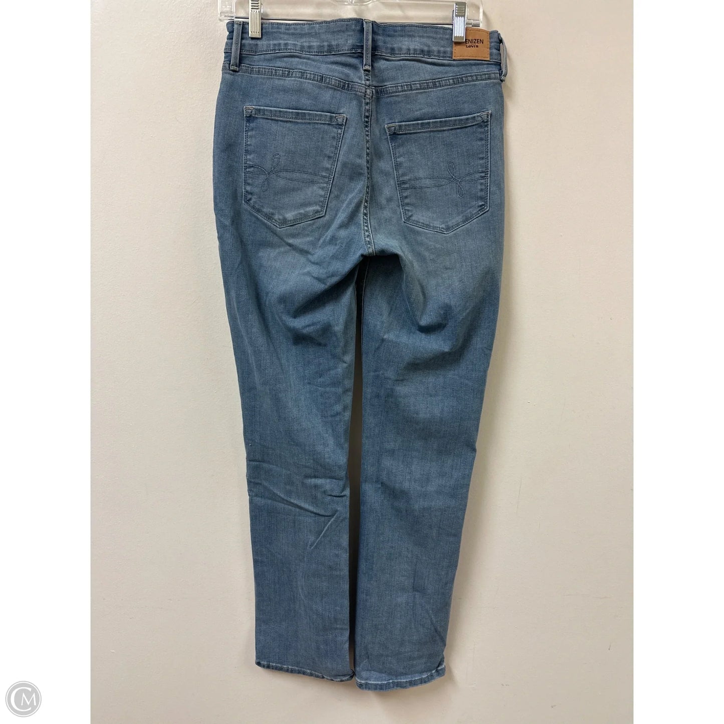 Jeans Skinny By Levis In Blue Denim, Size: 8