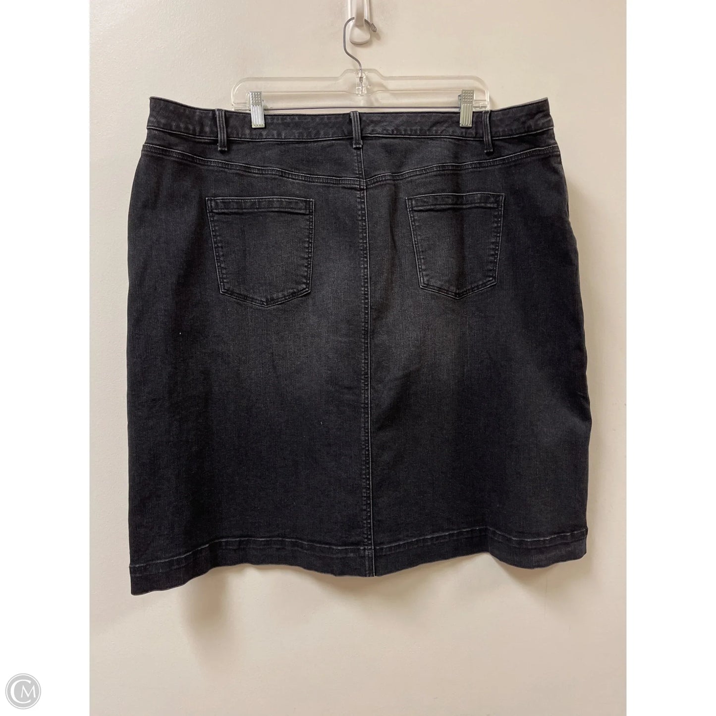 Skirt Midi By Talbots In Black, Size: 22