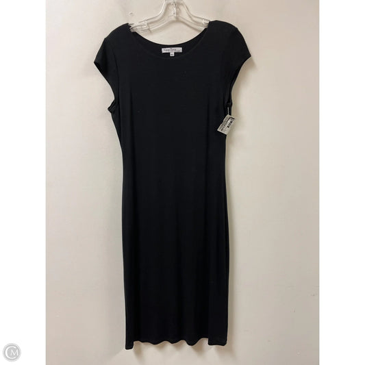 Dress Casual Midi By Clothes Mentor In Black, Size: Xl