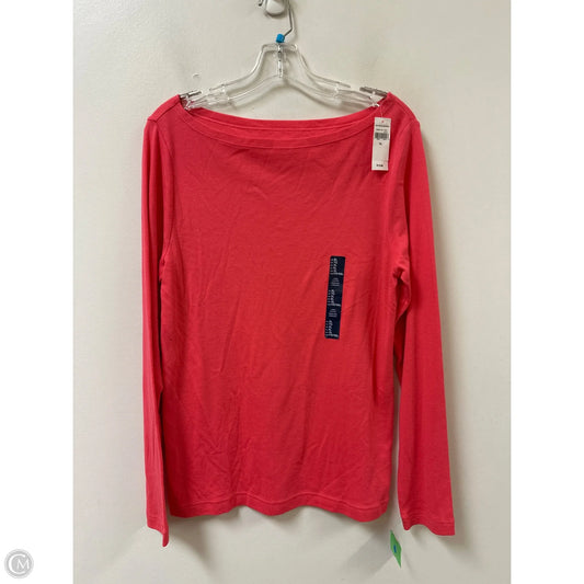 Top Long Sleeve Basic By Gap In Plaid Pattern, Size: Xl
