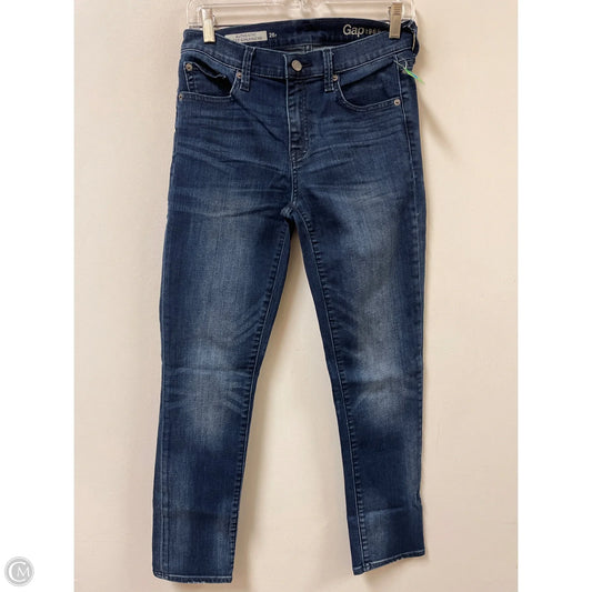 Jeans Skinny By Gap In Blue Denim, Size: 2
