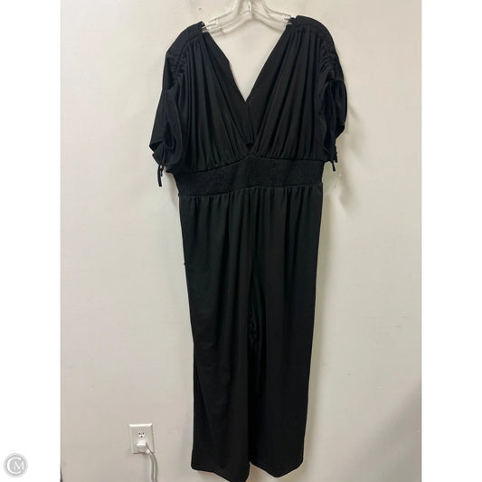 Jumpsuit By Clothes Mentor In Black, Size: 1x