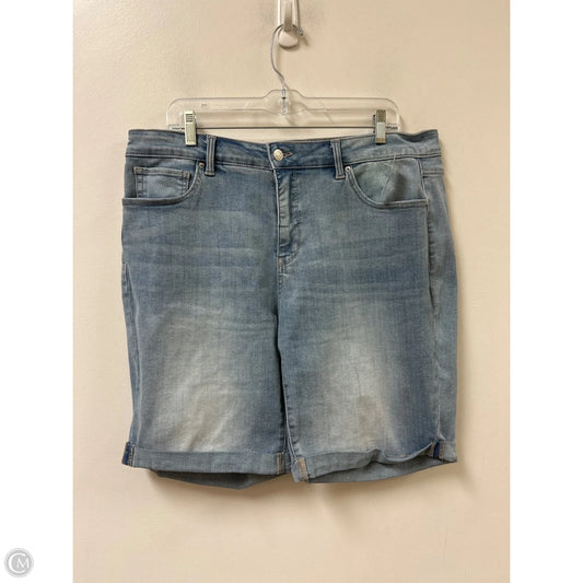 Shorts By Time And Tru In Blue Denim, Size: 16