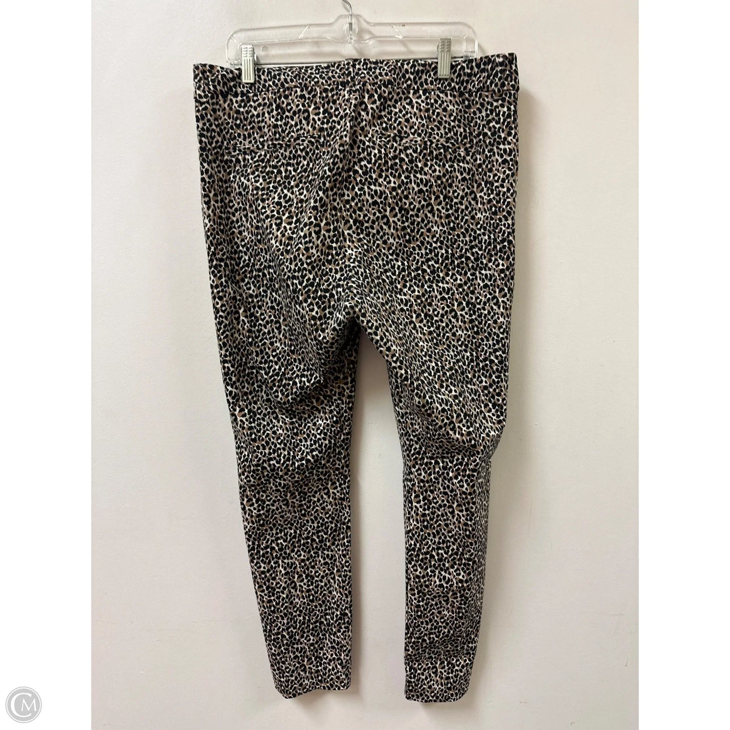 Pants Cropped By Old Navy In Animal Print, Size: 14