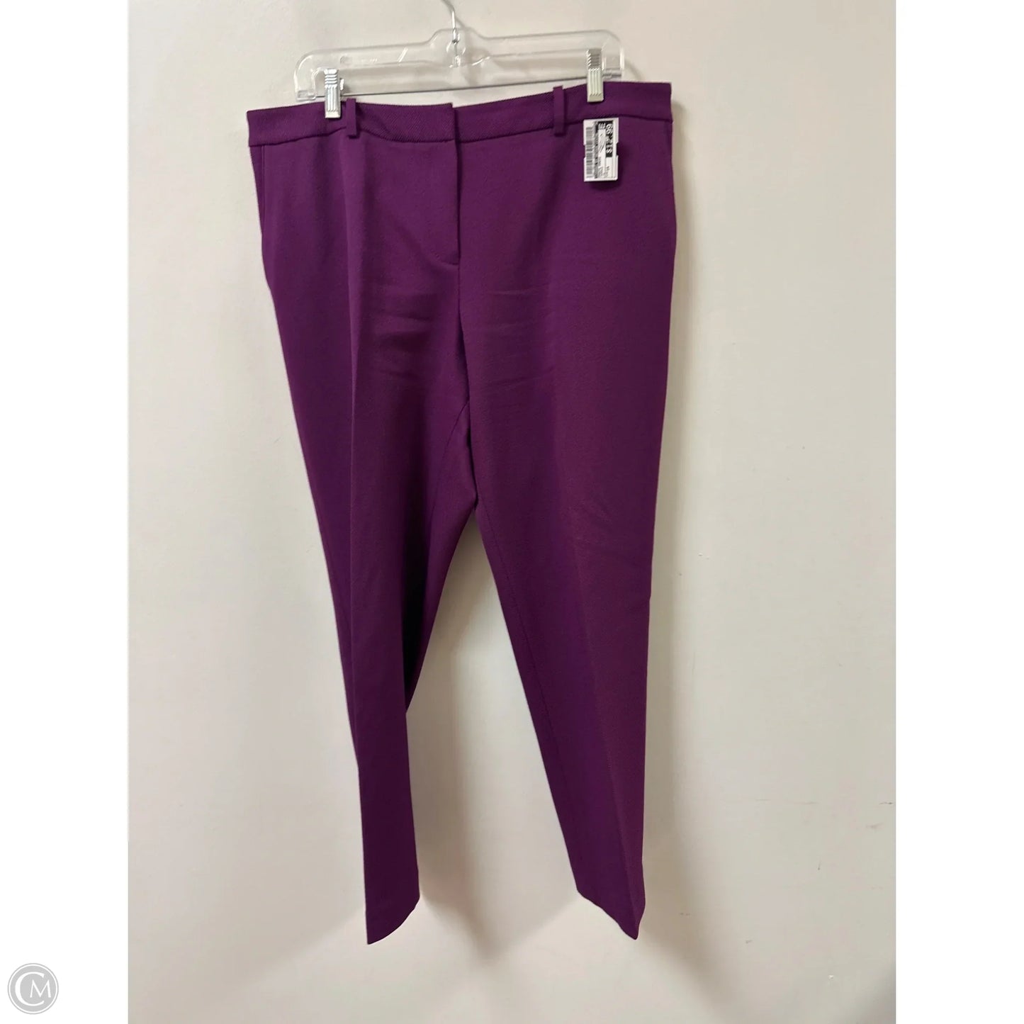Pants Dress By Tahari By Arthur Levine In Purple, Size: 14