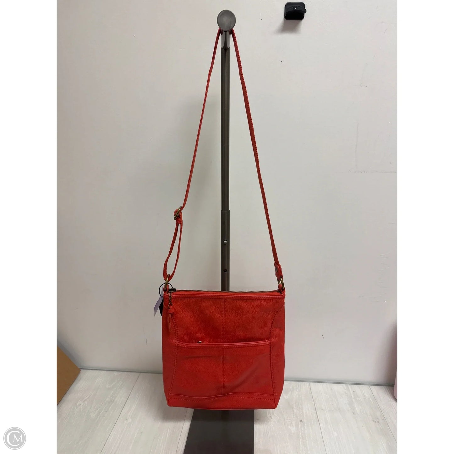 Handbag Leather By The Sak, Size: Medium