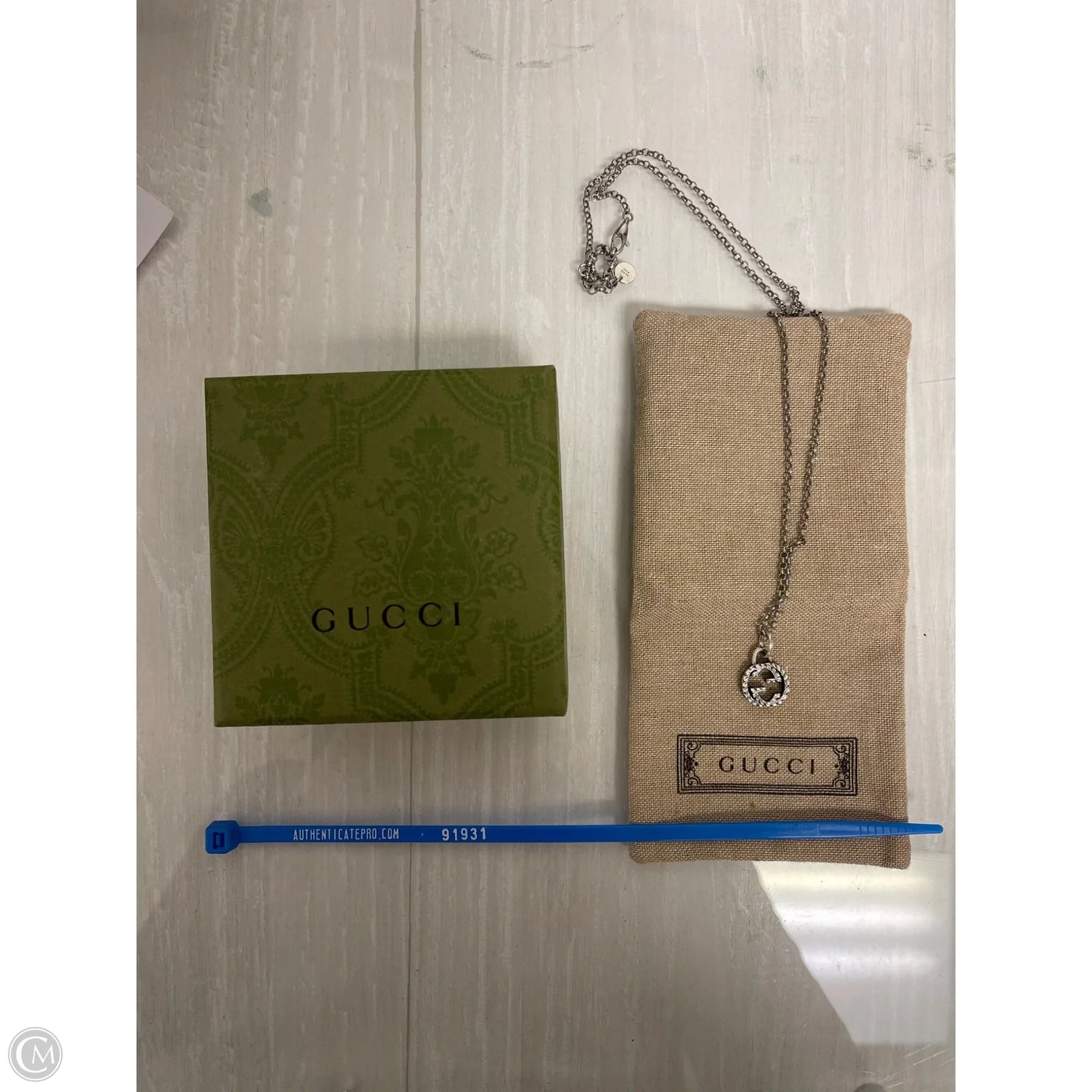 Necklace Luxury Designer By Gucci