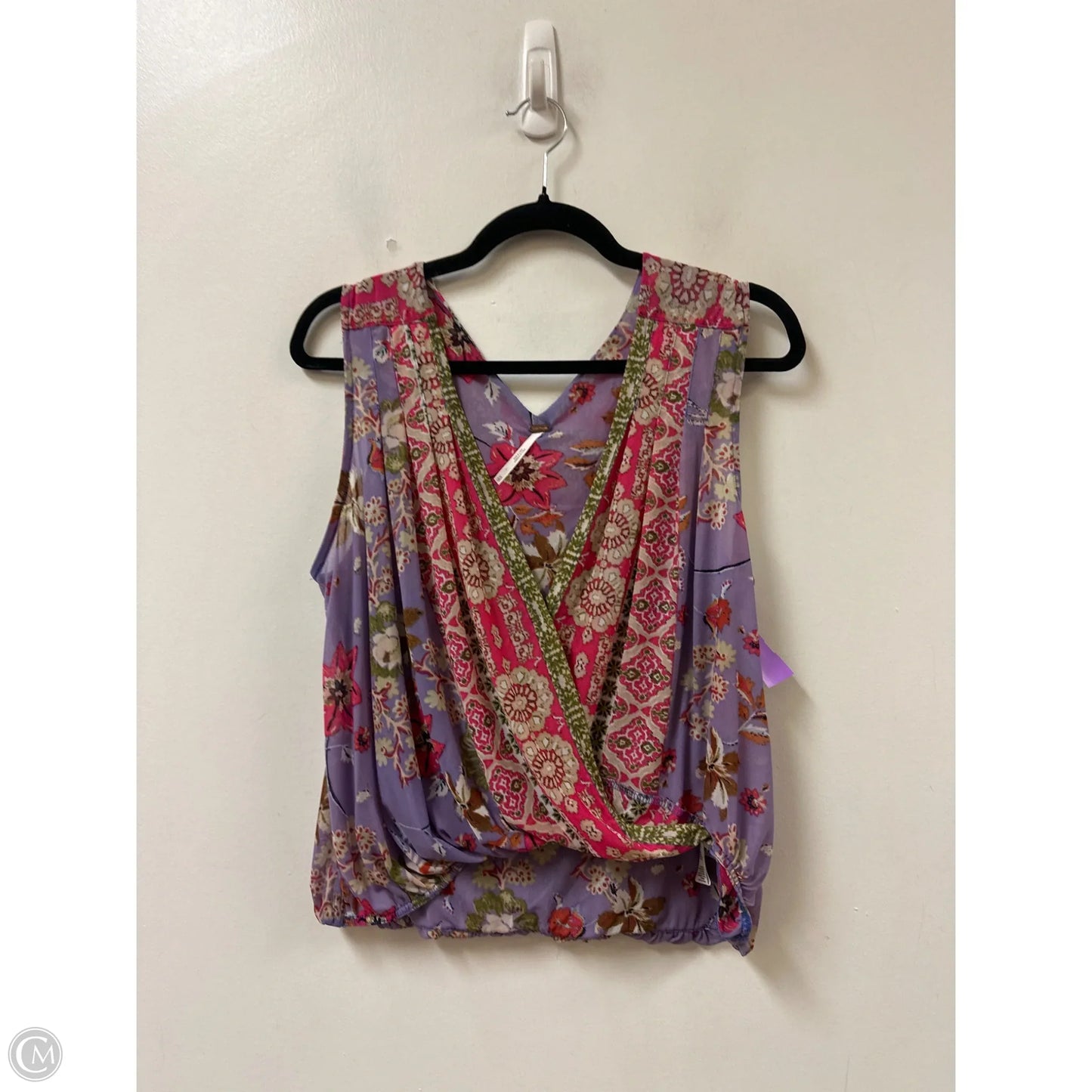 Top Sleeveless By Free People In Purple, Size: Xs
