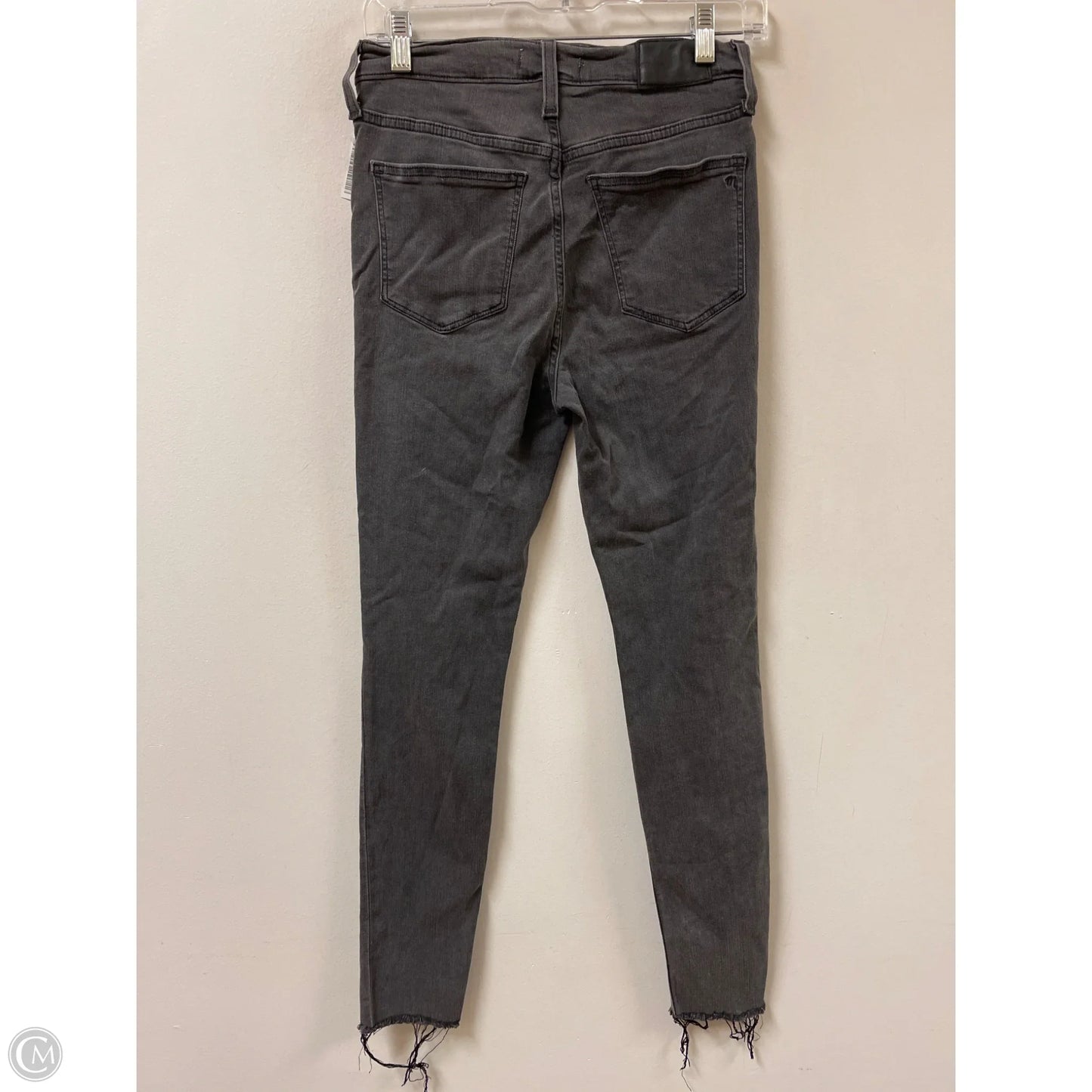 Jeans Skinny By Madewell In Black, Size: 4