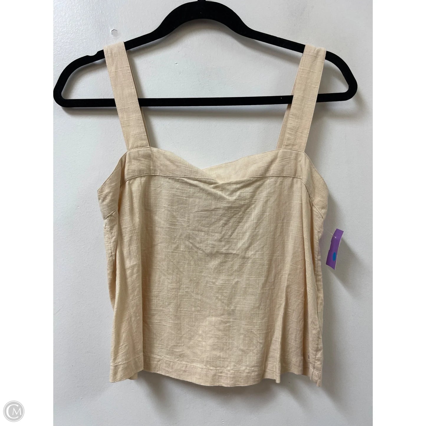 Top Sleeveless By Roxy In Cream, Size: S